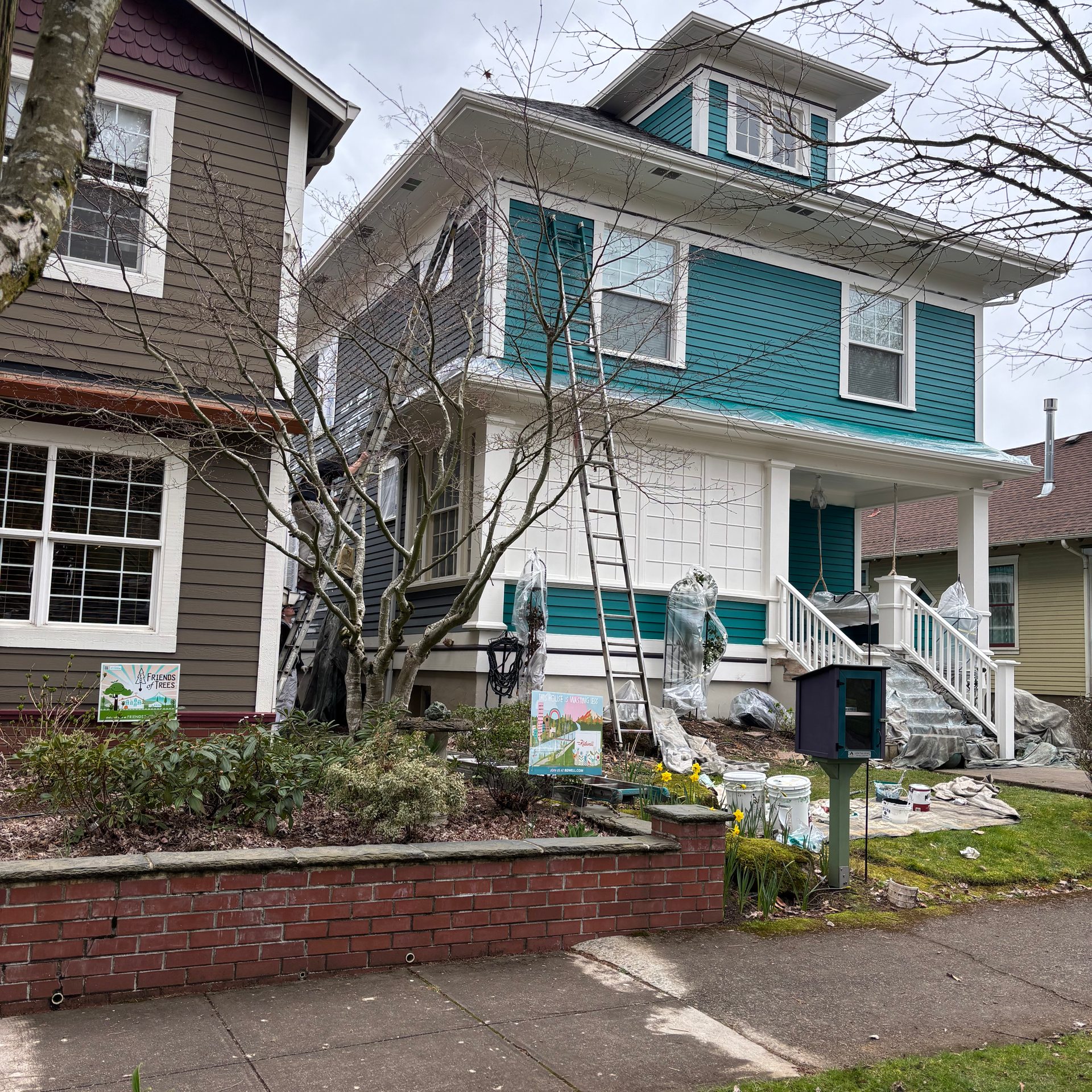 Teal Victorian in-progress
